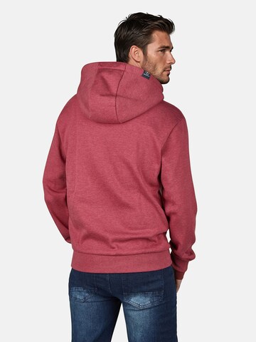 salzhaut Sweatshirt 'HEFF' in Rood
