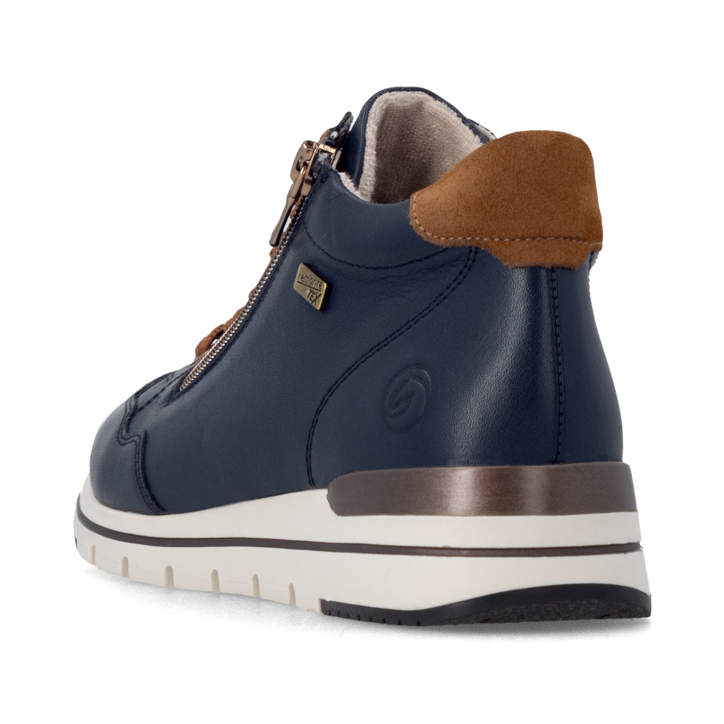 Baskets hautes 'R6777' REMONTE en bleu