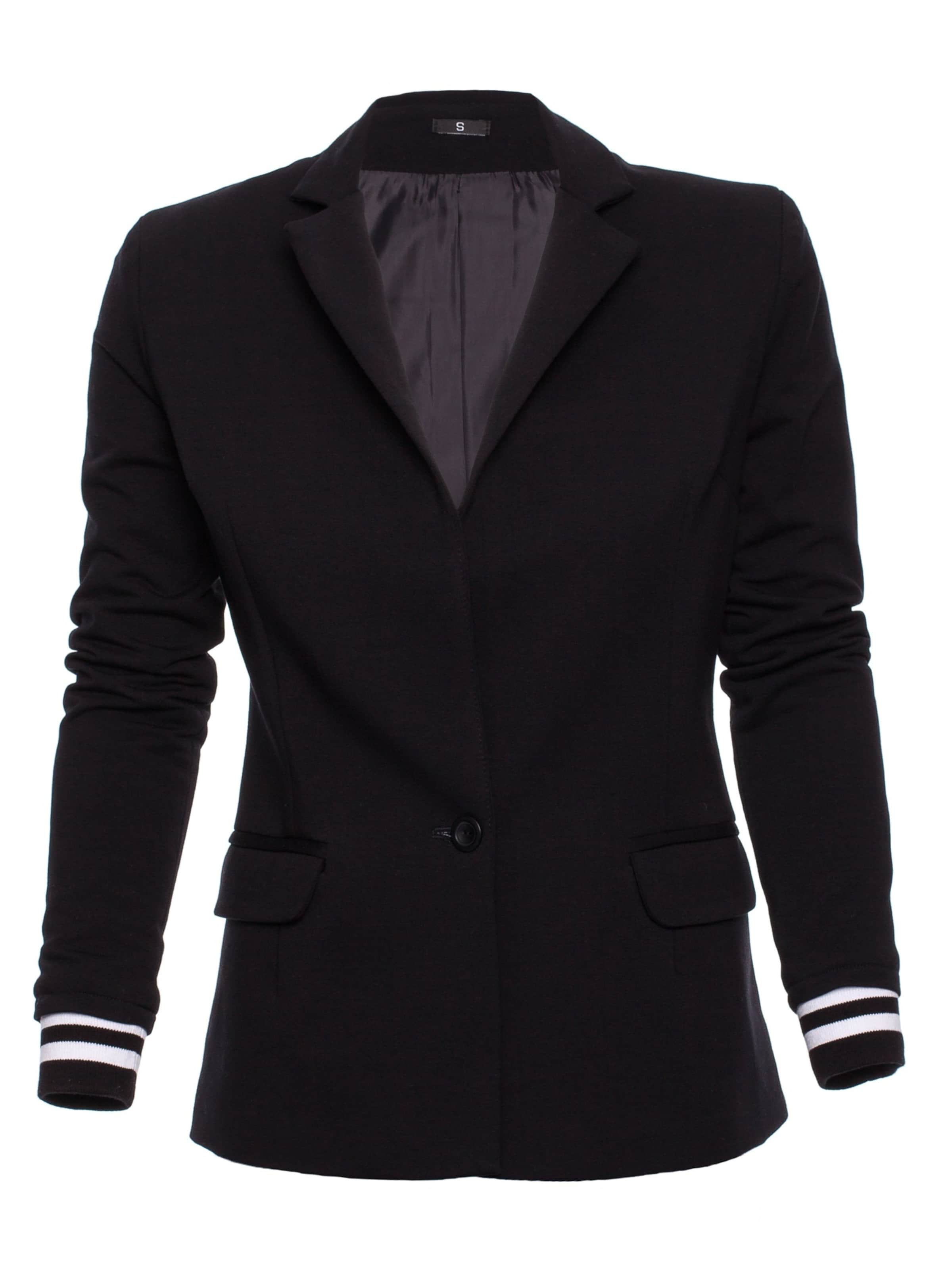 Sacou 'M459 ' de la made of emotion pe negru: față