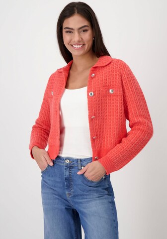 monari Strickjacke in Orange: Vorderseite
