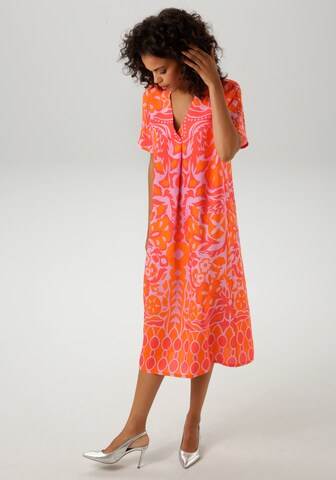 Aniston CASUAL Sommerkleid in Pink