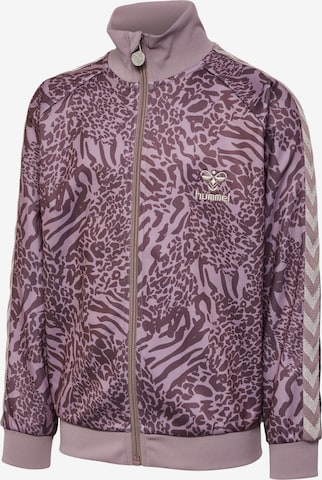 Hummel Sportsweatjacke 'WILD' in Lila