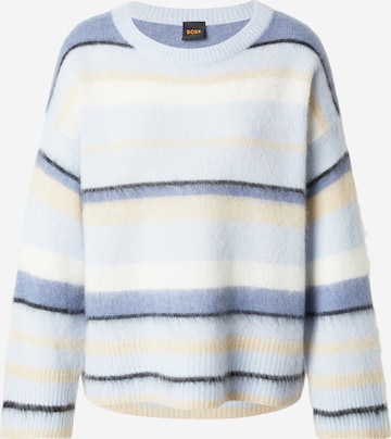 BOSS - Jersey 'C_Fosset' en beige: frente