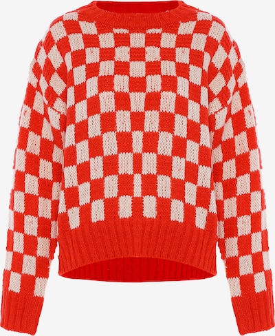 myMo ROCKS Neulepaita värissä punainen / valkoinen, Tuotenäkymä