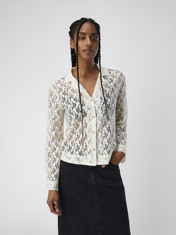 OBJECT Blouse 'HORA' in Wit: voorkant