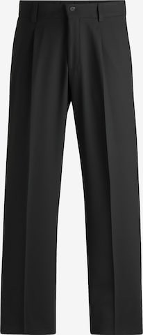 Pantalon à plis 'Flips251X' HUGO en noir : devant