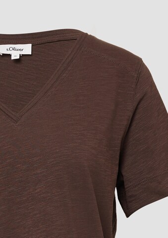 T-shirt s.Oliver en marron