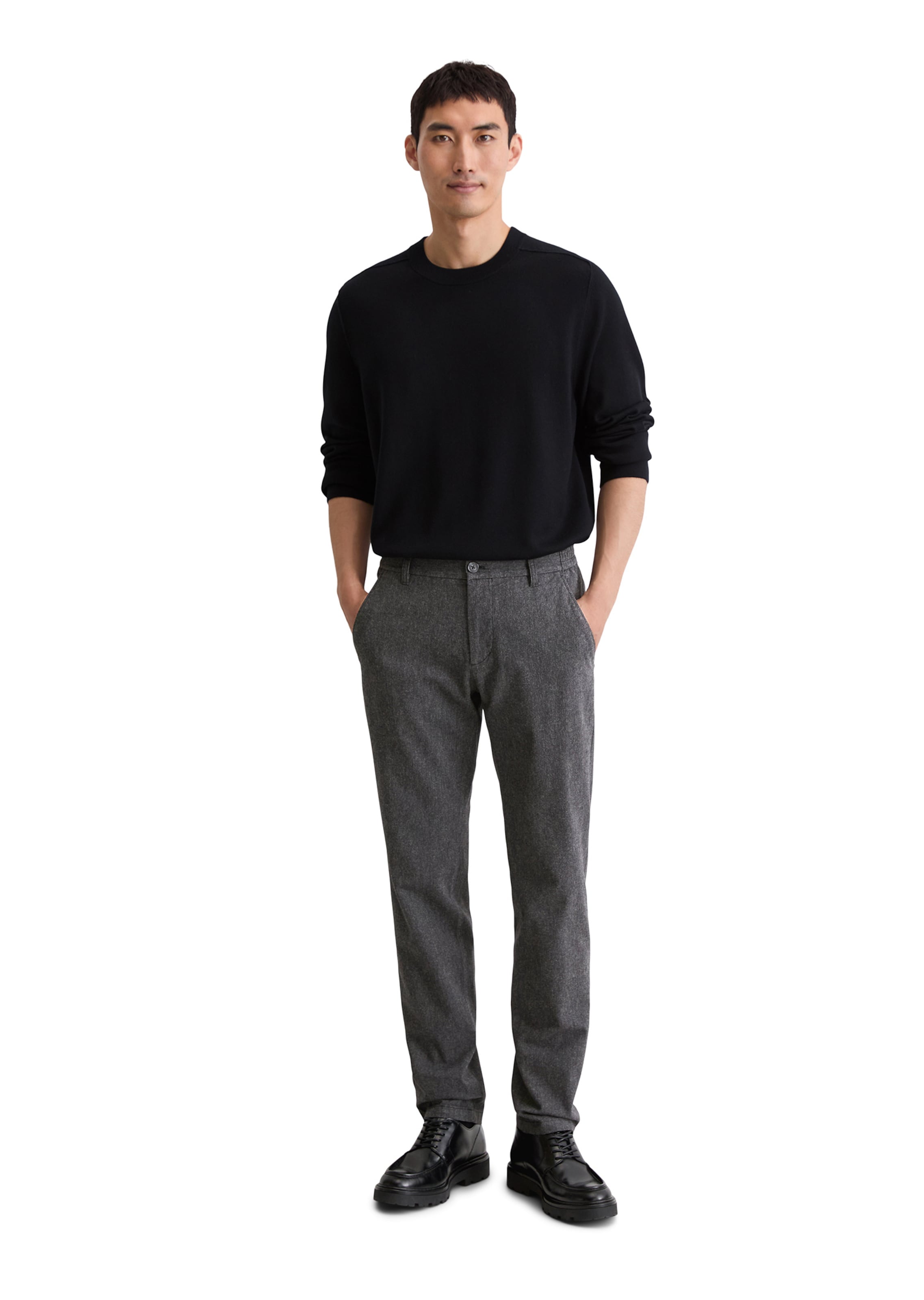 Regular Pantalon chino Marc O'Polo en gris