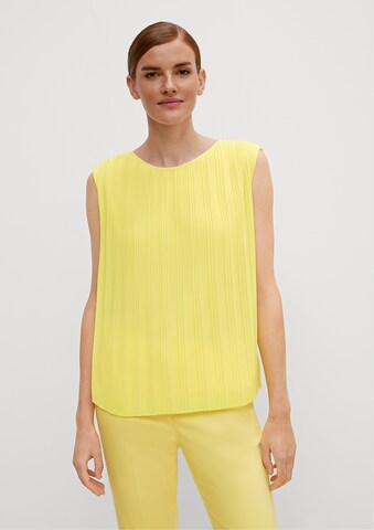 COMMA Blouse in Yellow: front