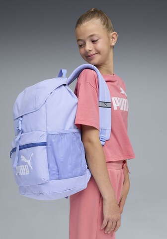 PUMA Backpack 'Phase Hooded' in Purple
