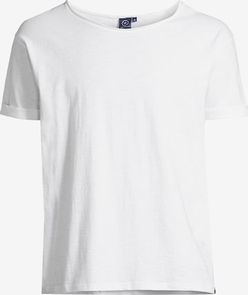 T-Shirt 'Kimm' salzhaut en blanc : devant