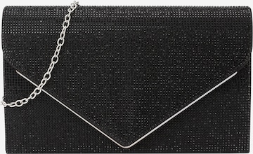 Clutch 'QWEENBEE' de la CALL IT SPRING pe negru: față