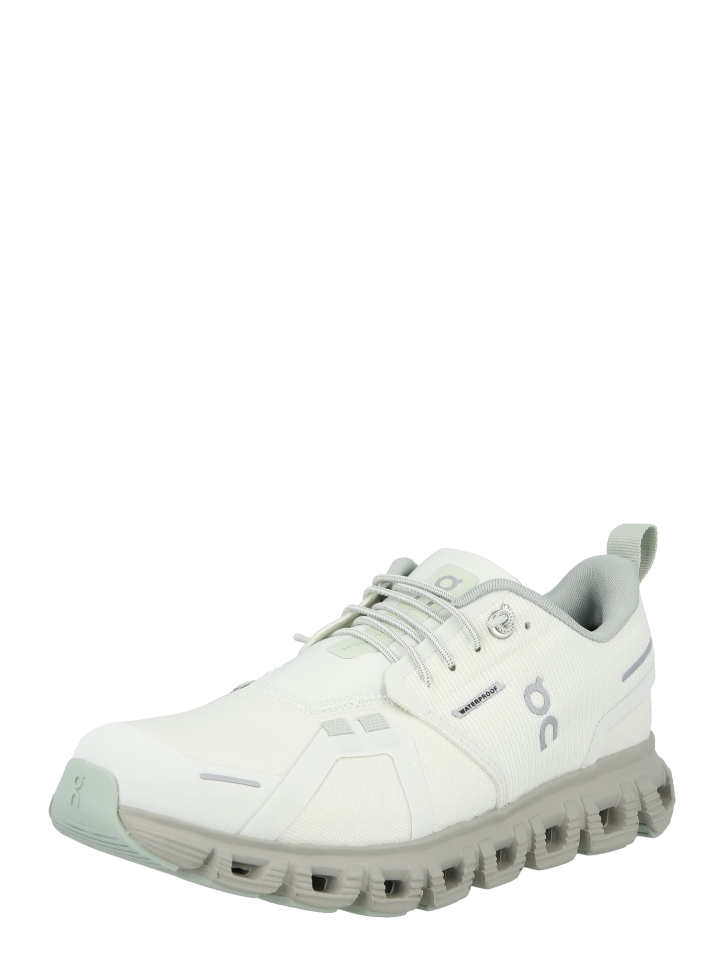 On Sneakers in White: front