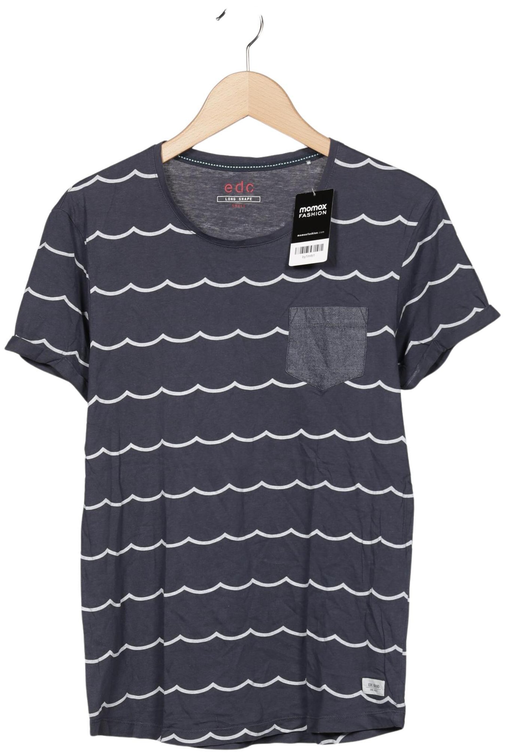 EDC BY ESPRIT T-Shirt S in Blau: Vorderseite
