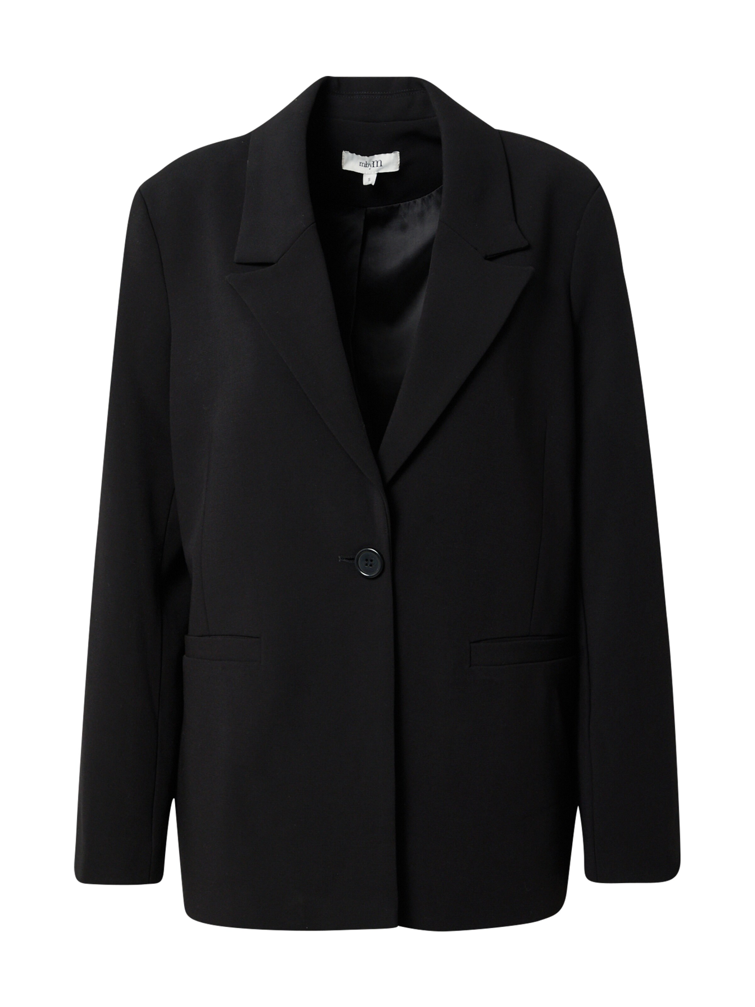 mbym - Blazer 'Maeva' em preto: frente
