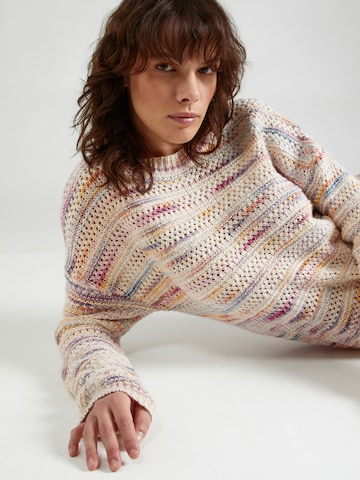 BONOBO Sweter 'PULTRAVELF' w kolorze beżowy