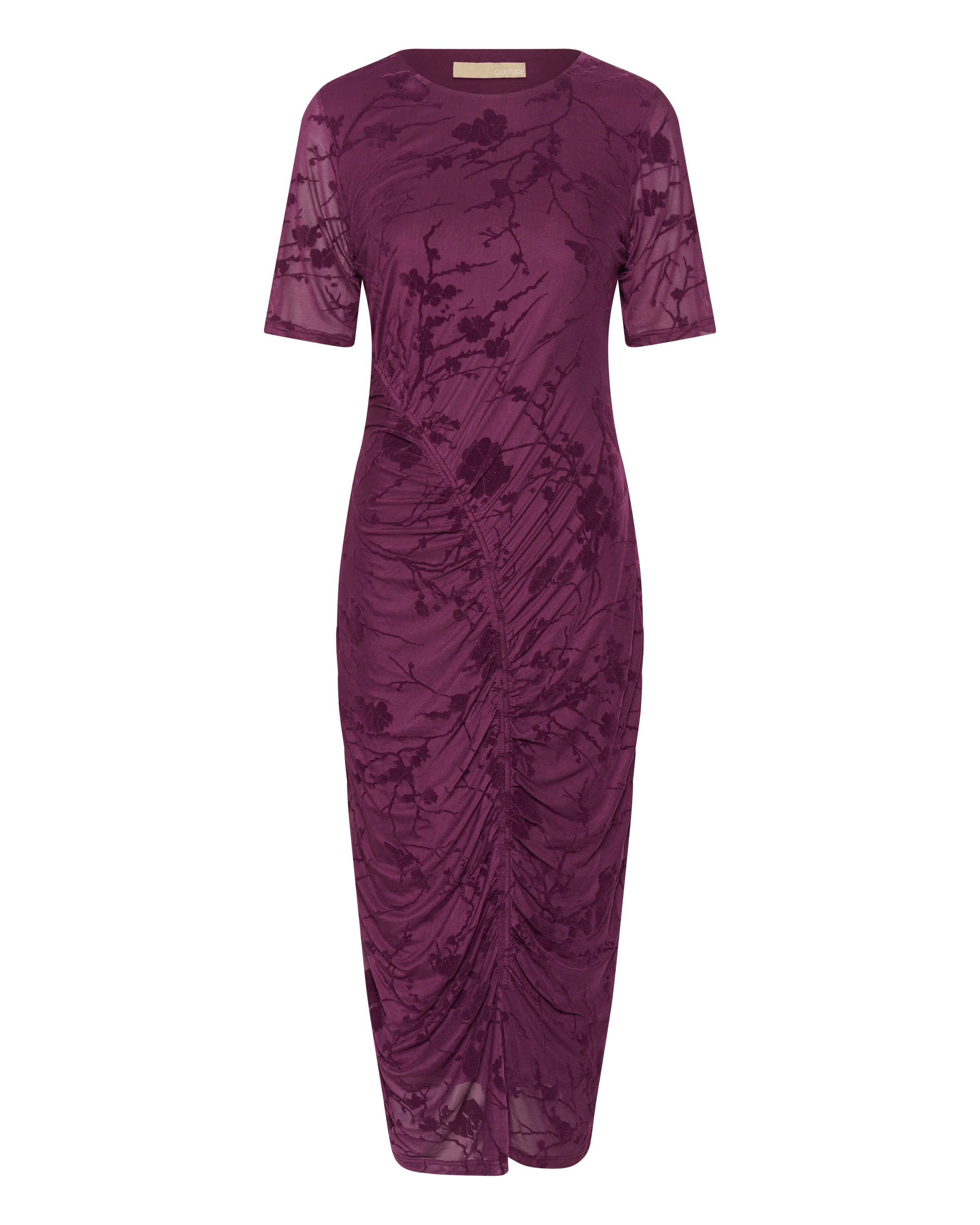 Robe 'Kitti' CULTURE en violet : devant
