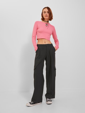 JJXX Loose fit Cargo trousers in Black