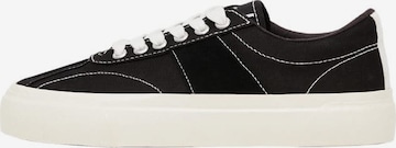 MANGO Sneakers 'Cali' in Black: front