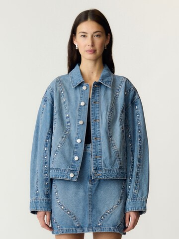 Giacca di mezza stagione di YAS in blu: frontale