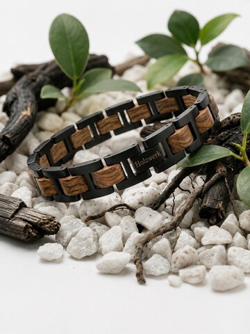 Holzwerk Bracelet 'NIERSEE' in Brown