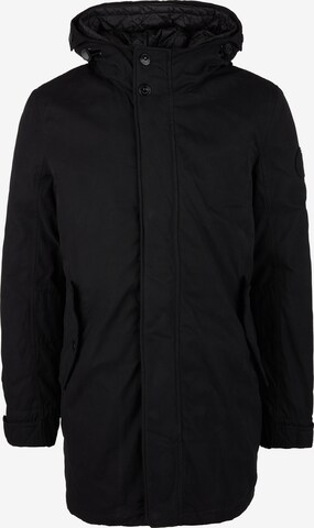 s.Oliver Regular Fit Parka in Schwarz: predná strana