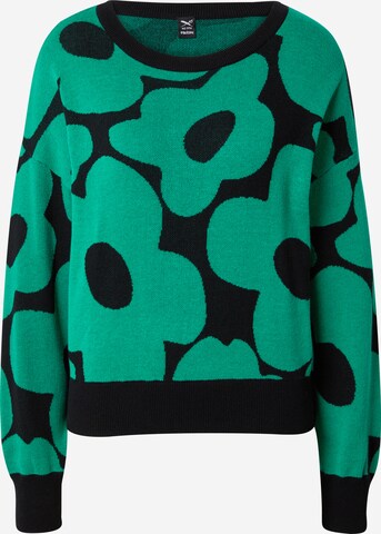 Iriedaily Sweater 'Tilda' in Green: front