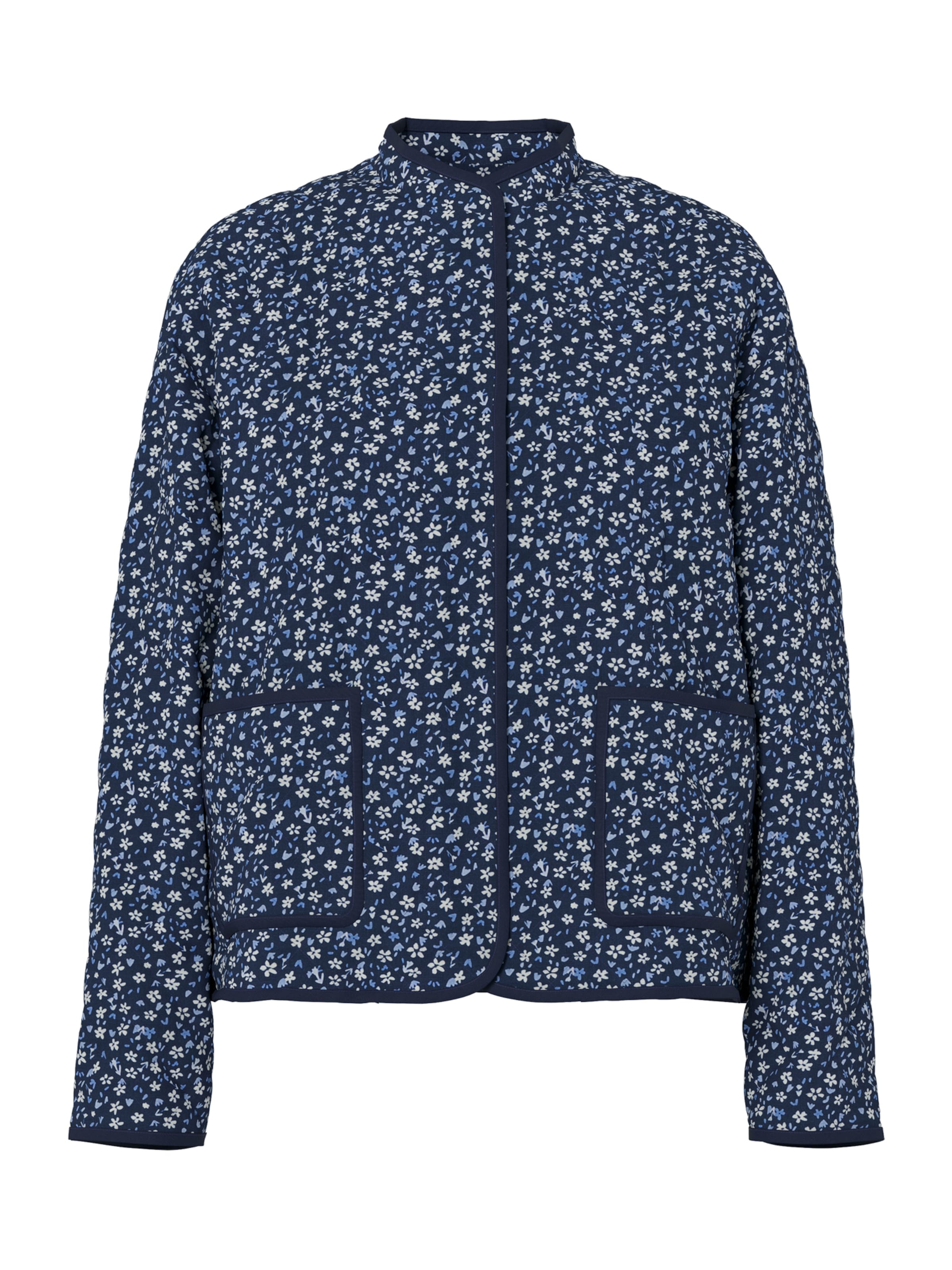 PIECESPrijelazna jakna 'PCRIKKE' - plava boja: prednji dio