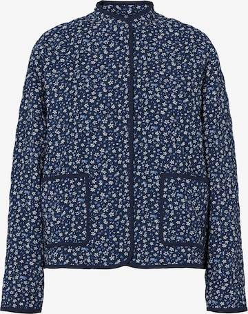 Veste mi-saison 'PCRIKKE' PIECES en bleu : devant