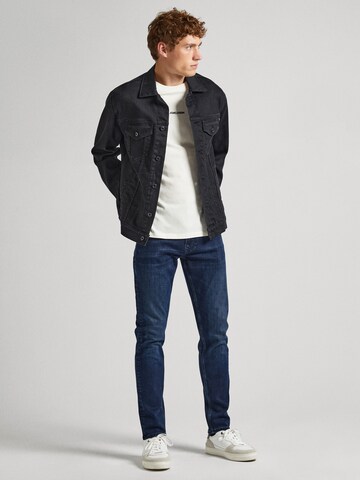 Coupe slim Jean 'GYMDIGO' Pepe Jeans en bleu