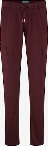 Boston Park Regular Broek in Rood: voorkant