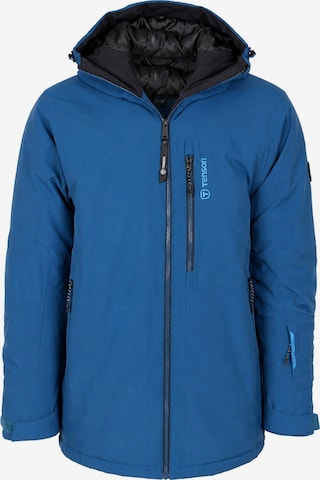 TENSON Wintermantel 'Core' in Blau: Vorderseite