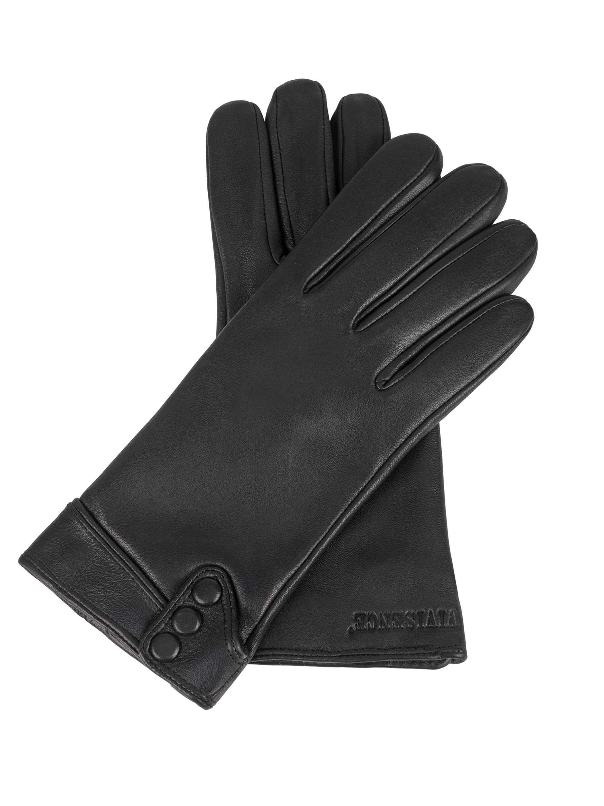 Vivisence Full Finger Gloves '7211' in Black