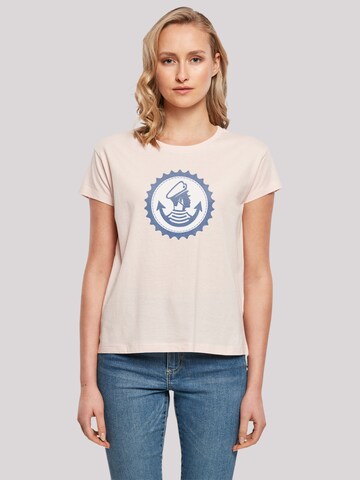 T-shirt 'Knut und Jan Hamburg' F4NT4STIC en rose : devant