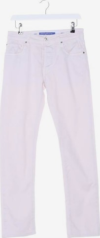 Jacob Cohen Pants in 30 in White: front