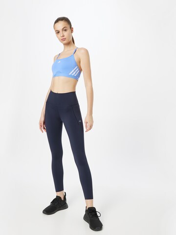 Skinny Pantalon de sport 'Optime Luxe' ADIDAS PERFORMANCE en bleu