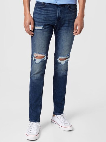 HOLLISTER Skinny Jeans in Blue: front