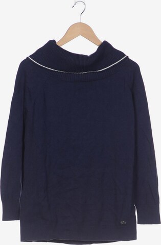 VIA APPIA DUE Sweater & Cardigan in XXXL in Blue: front