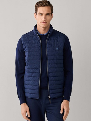 Hackett London Vest in Blue: front