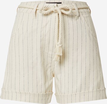 PIECES Regular Shorts 'TESSA' in Beige: predná strana