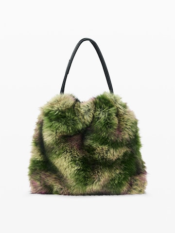 Desigual Schultertasche in Grün