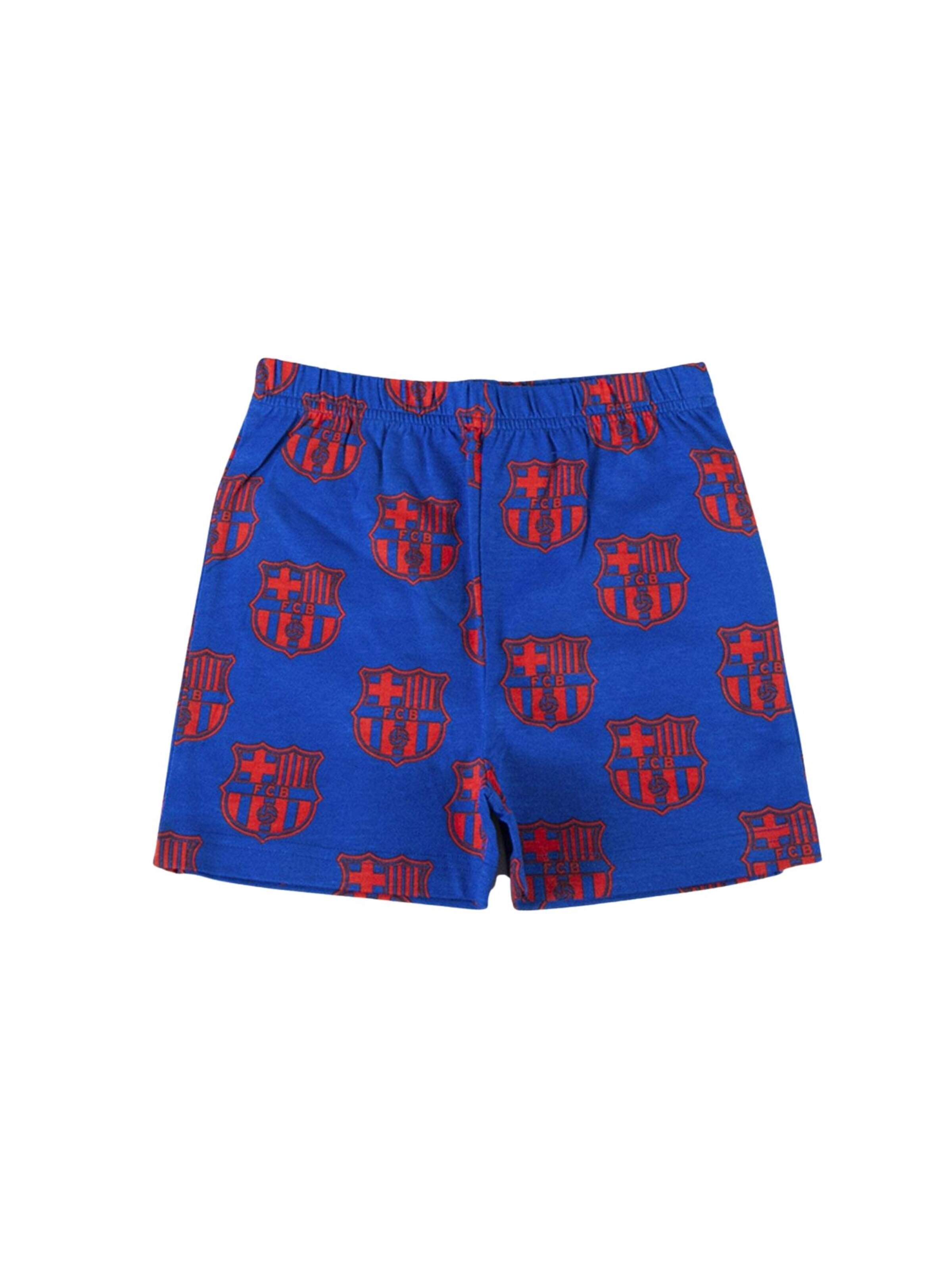 Pyjama 'Short Pajamas Single Jersey FC Barcelona' Cerdá en rouge