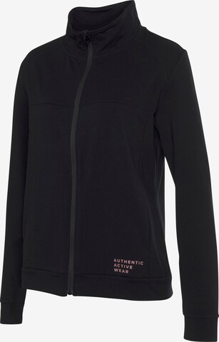 VIVANCE - Sudadera con cremallera deportiva 'Active ' en negro