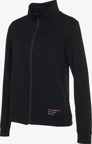 VIVANCE Sports sweat jacket 'Active ' in Black