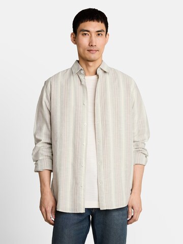 TOM TAILOR Regular fit Button Up Shirt in White: front