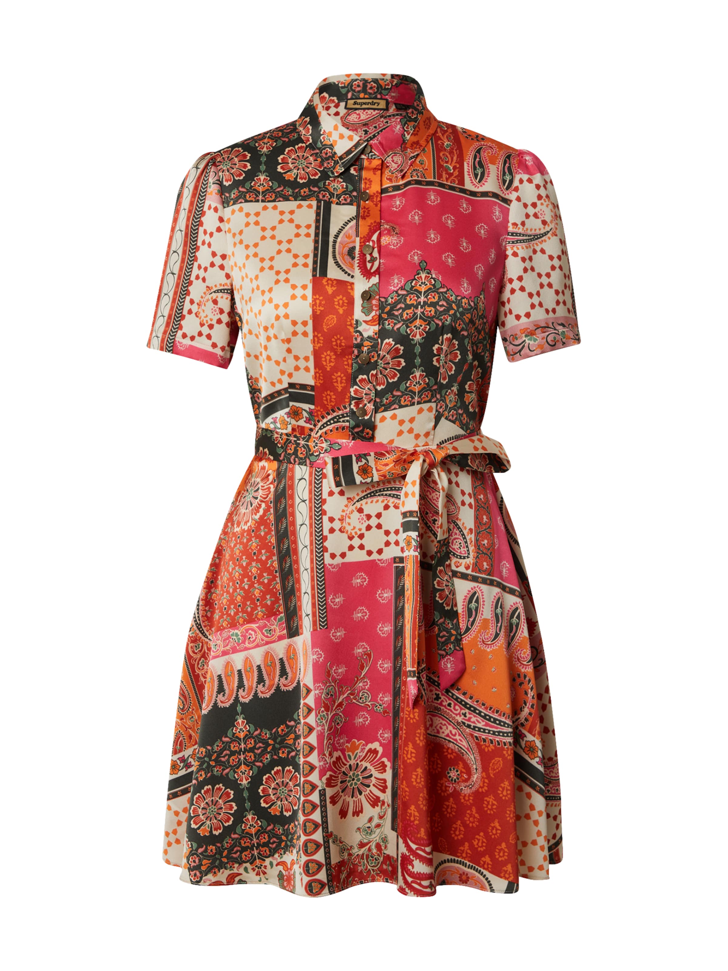 Superdry Blusekjole i pink: forside