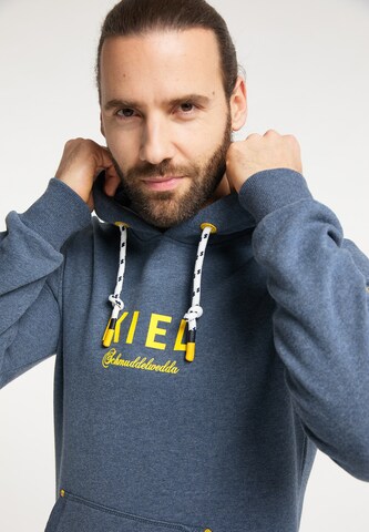 Schmuddelwedda Sweatshirt 'Kiel' in Blau