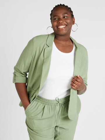 Blazer 'JESMILO' Vero Moda Curve en vert : devant