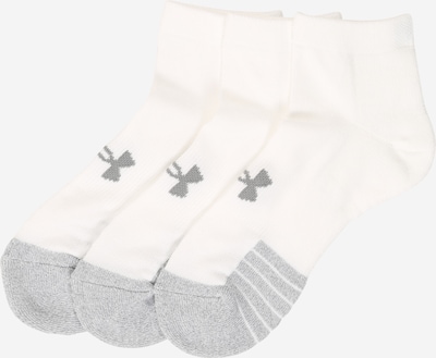Sportinės kojinės iš UNDER ARMOUR, spalva – pilka / margai balta, Prekių apžvalga
