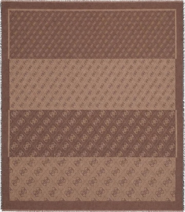 Foulard 'LINDSEY JACQUARD KEF AW5526 VIS03' di GUESS in marrone: frontale